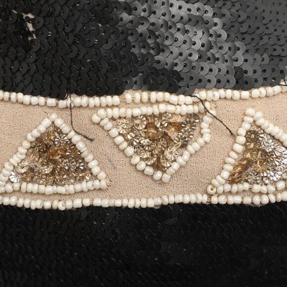 Needle & Thread Black Multicolor Sequin And Bead Embellished Sleeveless Top L - Picture 4 of 7